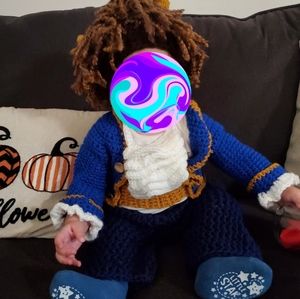 Beauty and the beast baby costume